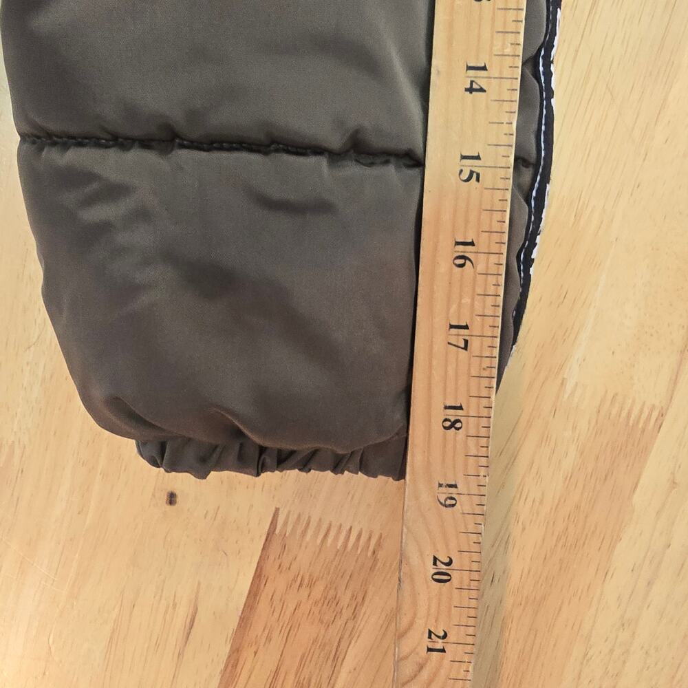 Y2k Style DKNY Green Puffer Jacket Size M (10/12) - Picture 9 of 9
